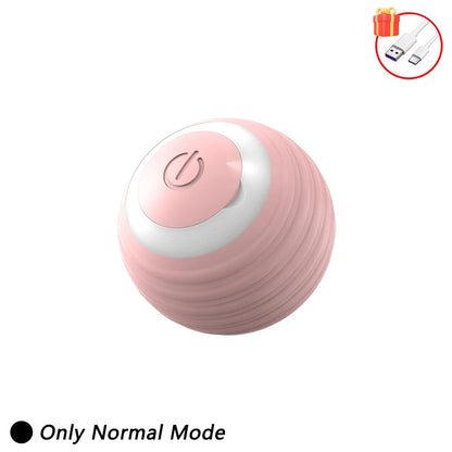 Automatic Cat Ball Toy – Smart Sensor Self-Moving Rechargeable