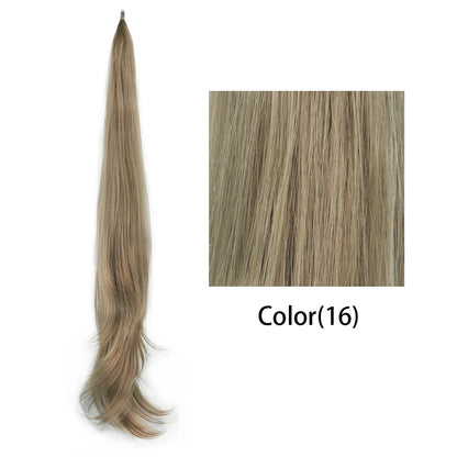 Ponytail Hair Extension - 32" Long Layered Synthetic Wrap Hairpiece