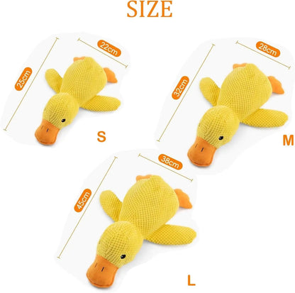 Squeaky Plush Duck Dog Toy – Soft Chew Toy for Dogs