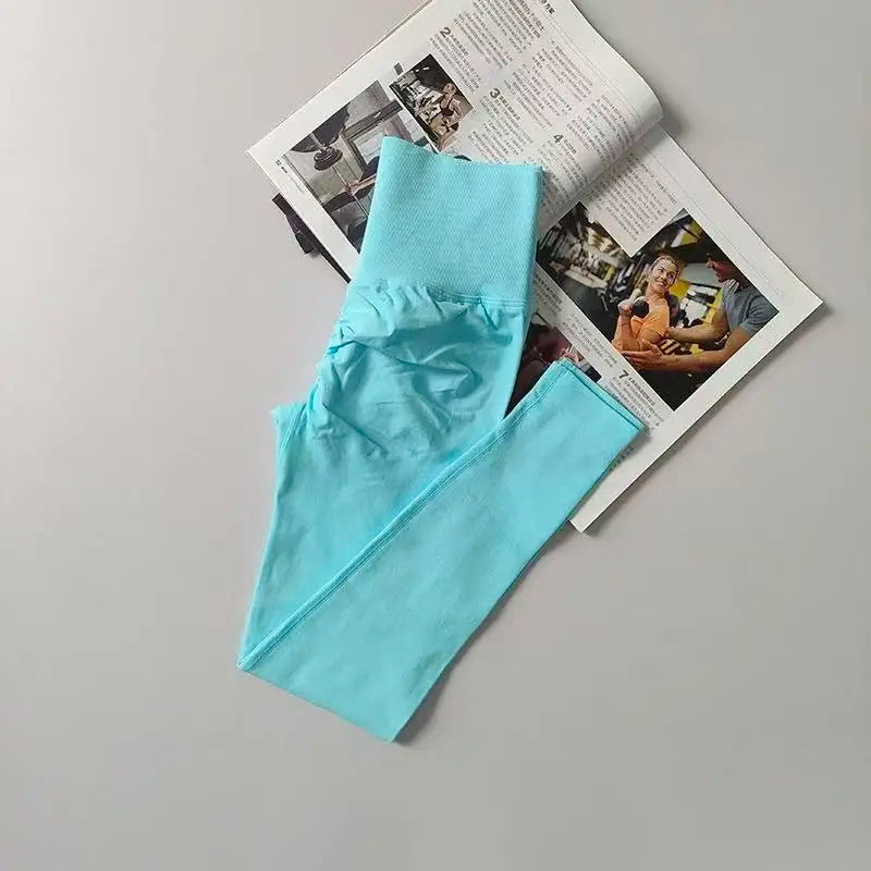 Seamless High-Waist Scrunch Butt Yoga Leggings