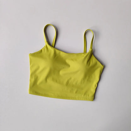 Women's Push-Up Sports Bra with Fixed Removable Pads