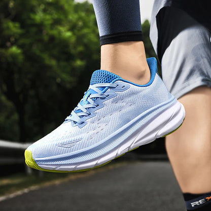 Running Shoes – Cushioning Breathable Mesh Off-Road Sneakers