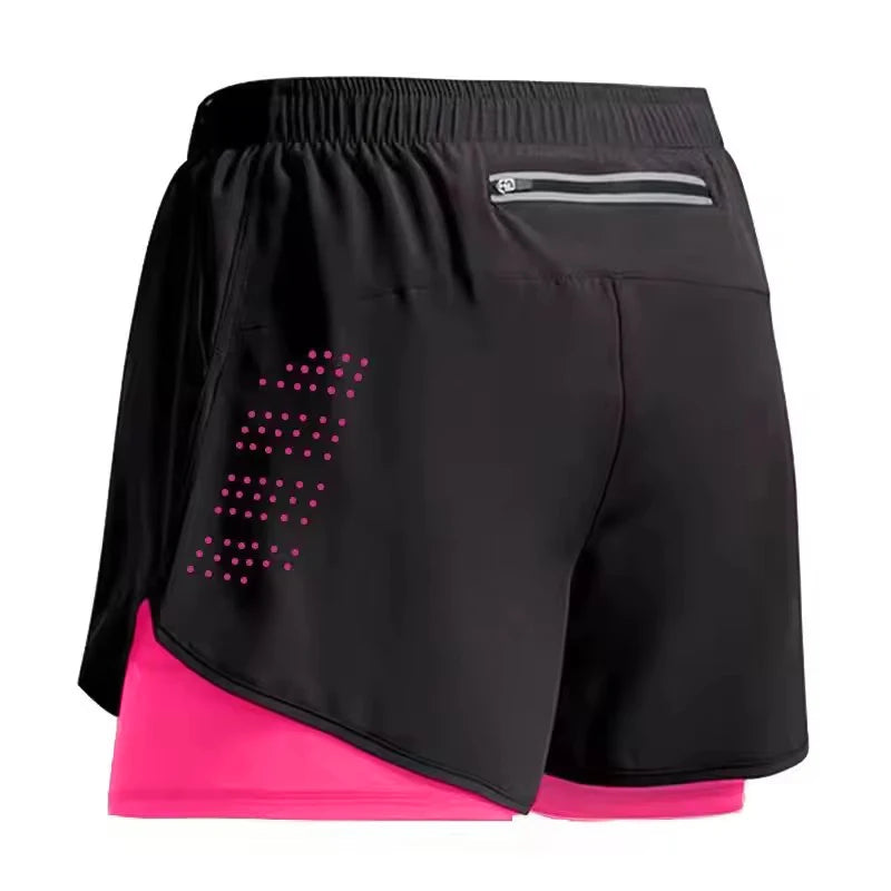 Men's 2-in-1 Running Shorts – Quick-Dry Gym & Training