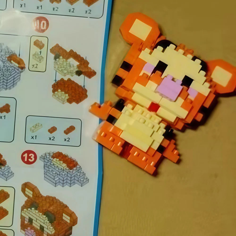 Disney Cartoon Mini Building Blocks – Linabell, Lotso, Winnie, Stellalou & Friends