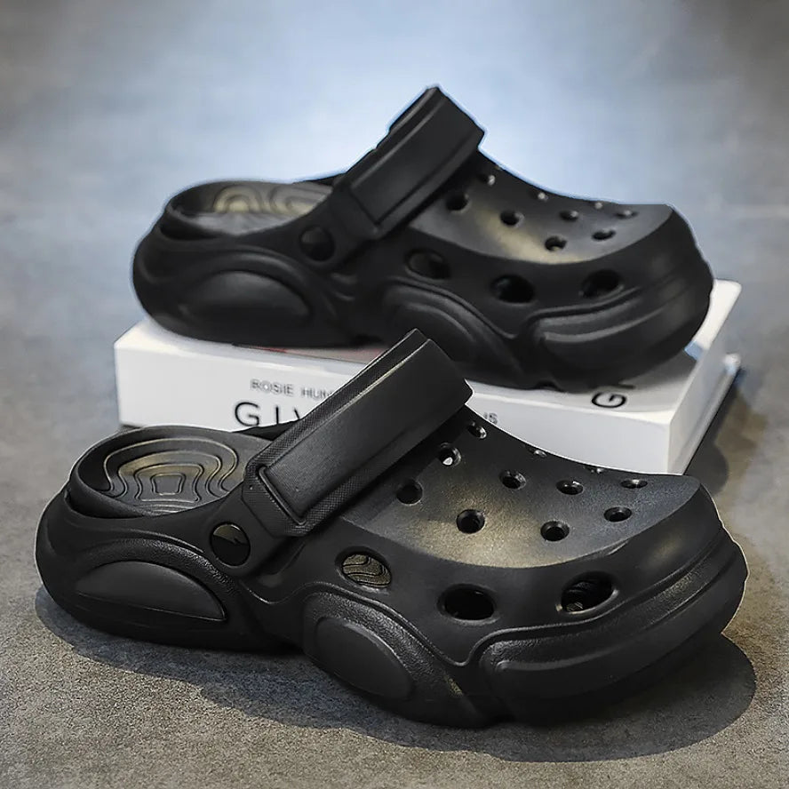 Men's EVA Clog Sandals – Chunky Platform & Adjustable Strap