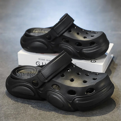 Men's EVA Clog Sandals – Chunky Platform & Adjustable Strap