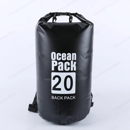 Waterproof Dry Bag 2L–30L – PVC Roll-Top Sack for Kayaking & Outdoor Sports