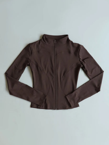 Women's Slim Fit Full-Zip Sports Jacket