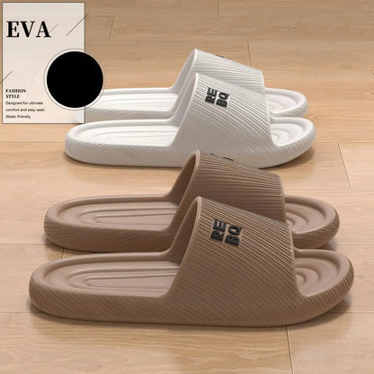 EVA Home Slippers for Men & Women – Soft Cushioned Bathroom Shower Slides