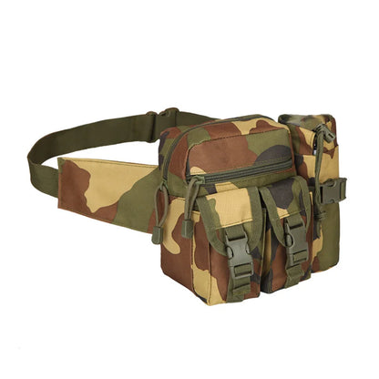 Tactical Waist Bag with Detachable Water Bottle Holder