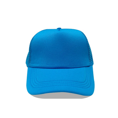 Custom Logo Mesh Trucker Hat – 5-Panel Snapback Baseball Cap for Men & Women