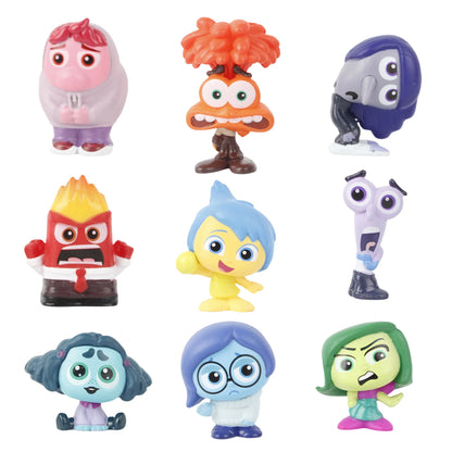 Inside Out 2 Mini Action Figures Set of 9 Characters