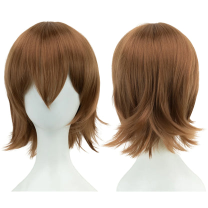 12-Inch Short Cosplay Bob Wig – Multi-Color Synthetic Hair