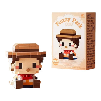 Disney Mini Building Blocks - Cute Character Micro Brick Figure Toy