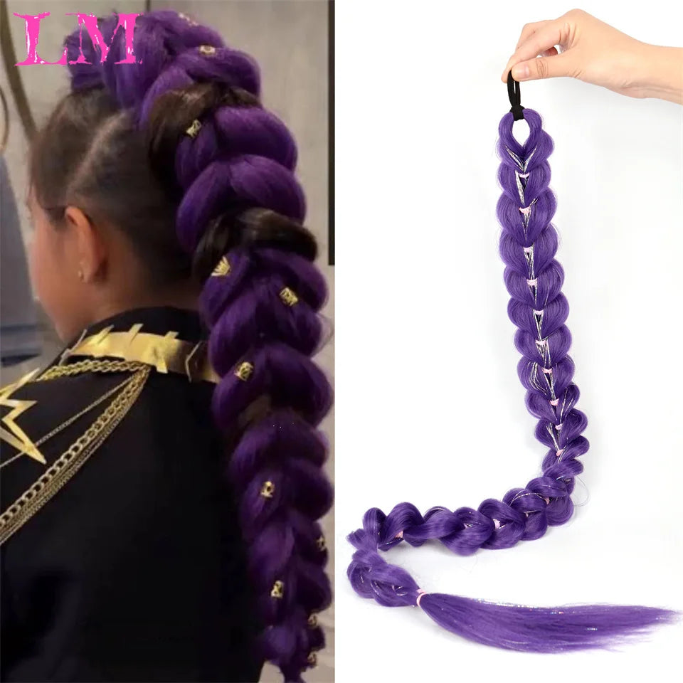 Synthetic Jumbo Braid Hair Extension 32 Inch – 6 Colors