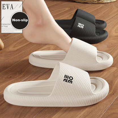 Cloud Slides Slippers – Soft Knit Flat Sandals for Indoor & Outdoor