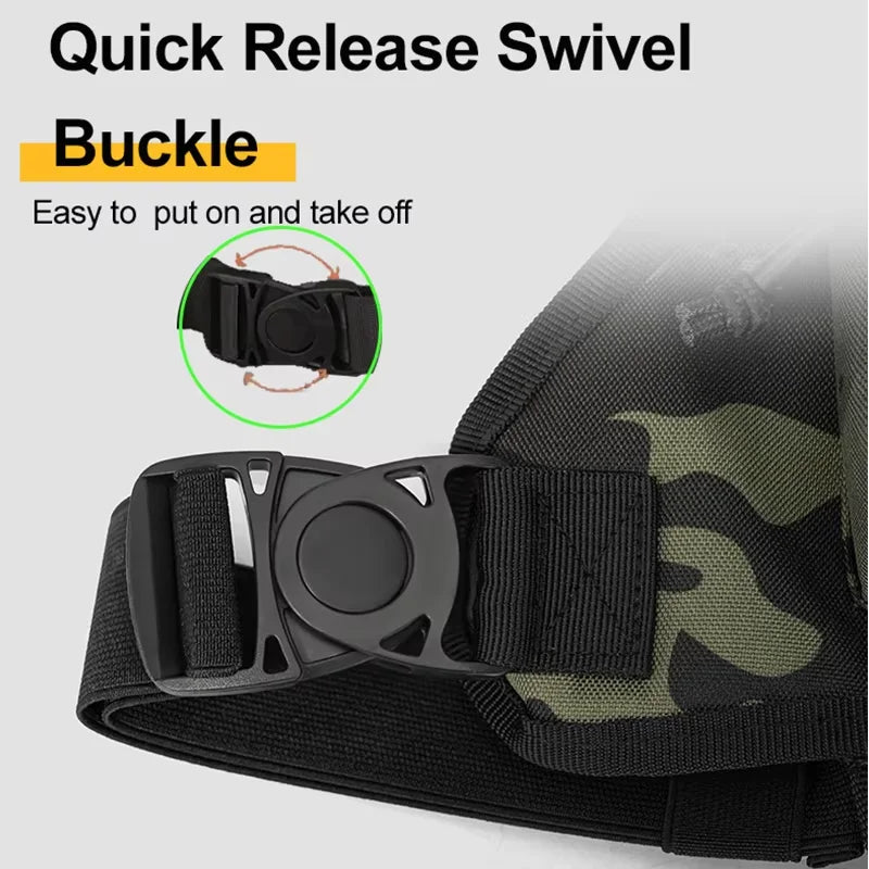 Hydration Vest Running Pack – Tactical Chest Bag for Hiking & Marathon