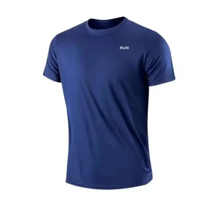 Men's Quick-Dry Running T-Shirt – Lightweight Gym Sports Top