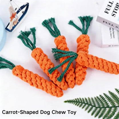 Dog Chew Toy – Plant-Dyed Cotton Rope, Teeth Cleaning