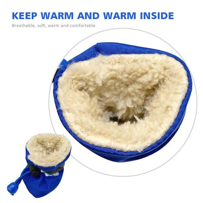 Puppy Shoes – Antiskid Waterproof Soft-Sole Dog Boots (4pcs)