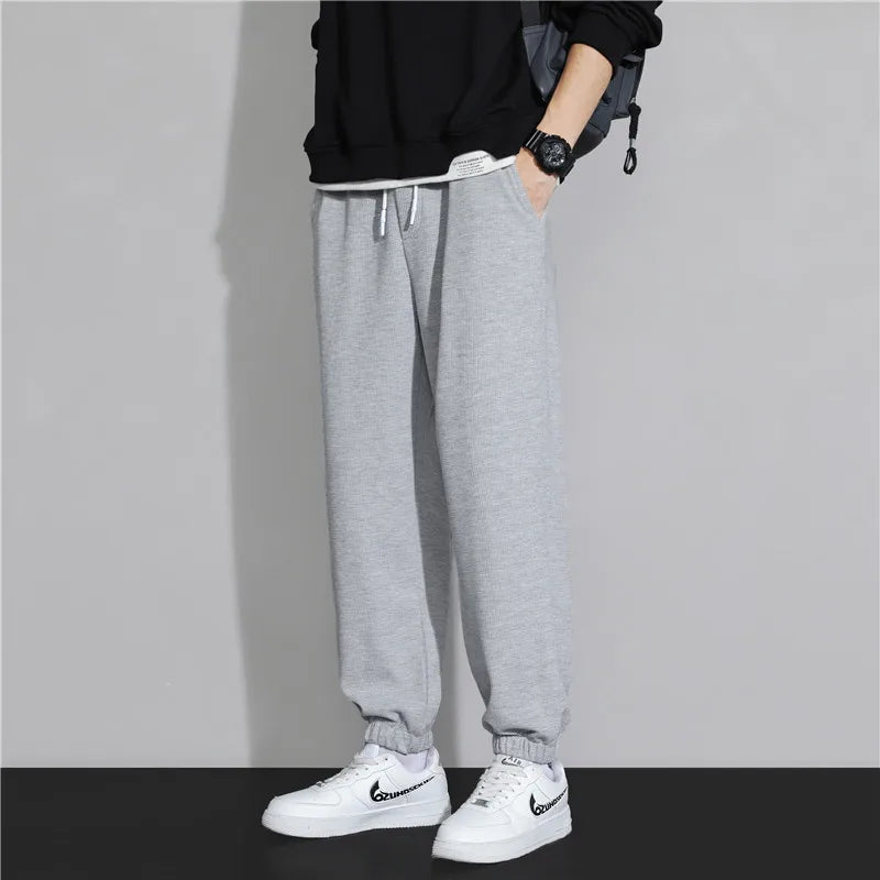 Men's Multi-Pocket Cargo Jogger Pants – Loose Casual Outdoor