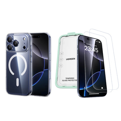 Ugreen Magnetic Case Iphone 17 Pro Cases Shockproof Cover 16 15 14 Air 17pro Max Magsafe Macsafe