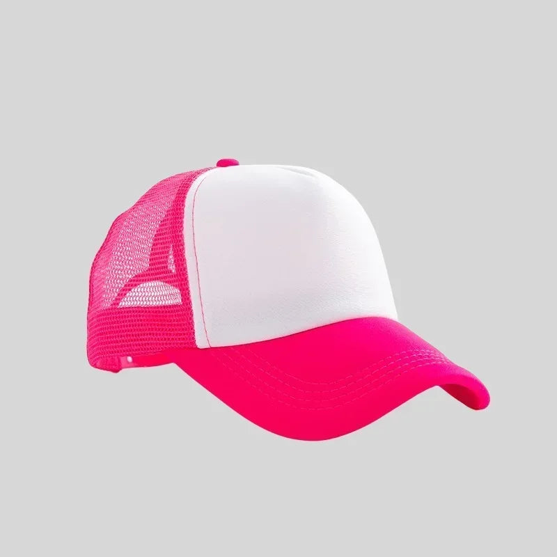 Custom Logo Trucker Hat – Personalized Mesh Baseball Cap