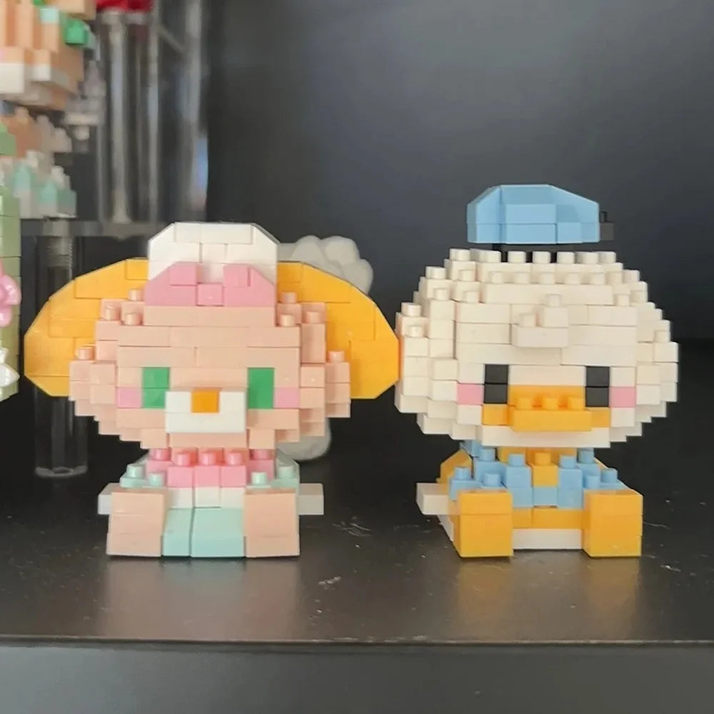 Disney Mini Building Blocks - Cute Character Micro Brick Figure Toy