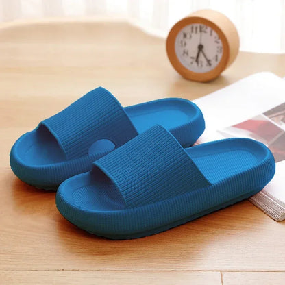 Cloud Slide Slippers Thick EVA Sole Indoor Home Shoes