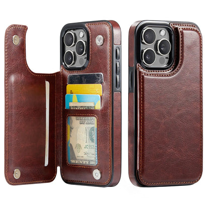 Wallet Card Holder Case Iphone 16 15 14 13 12 11 Pro Max Xs Xr Leather Cover