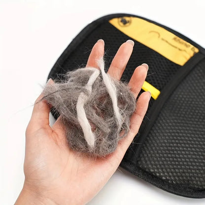 Pet Grooming Glove – Static Hair Removal Mitt for Dogs & Cats