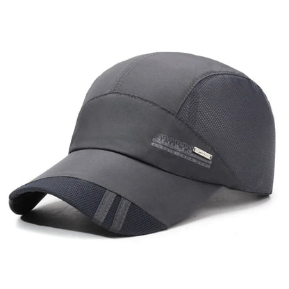 Quick-Dry Mesh Baseball Cap – Unisex Summer Sports Hat