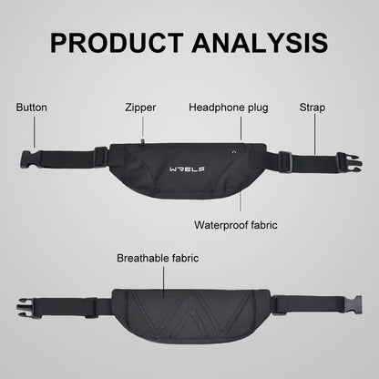 Running Waist Pack – Ultra-Thin Waterproof Sports Belt Bag