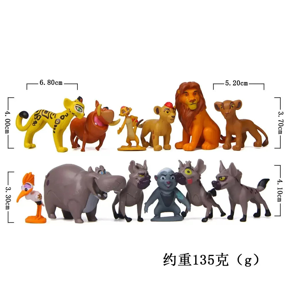 Lion King Action Figure Set – 12pcs Disney Simba Characters