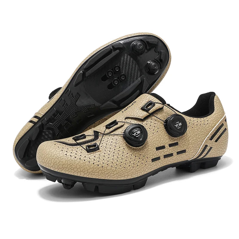 MTB Cycling Shoes Men SPD Cleat Mountain Bike Shoe Breathable
