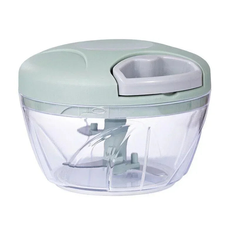 Manual Pull-String Food Chopper & Vegetable Cutter
