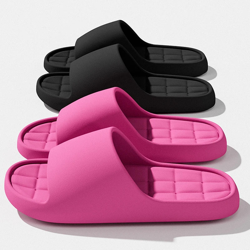Unisex Soft Slide Slippers – Non-Slip Lightweight Beach Sandals