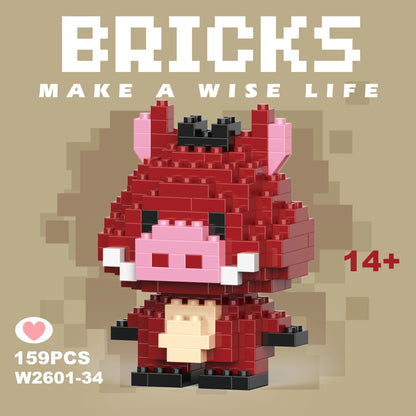 Disney Cartoon Mini Building Blocks – Linabell, Lotso, Winnie, Stellalou & Friends