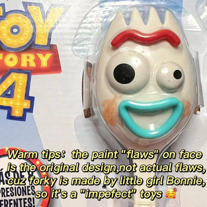 Toy Story 4 Forky Action Figure – 18cm with Interchangeable Faces