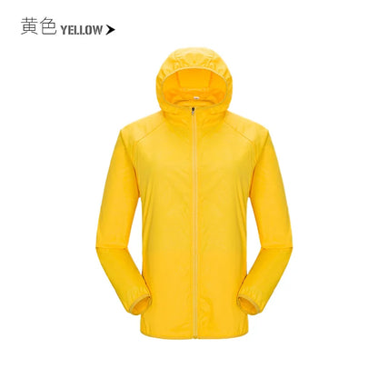Waterproof Rain Jacket for Men & Women – Quick Dry Outdoor Coat