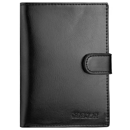 Passport Wallet & Card Holder – Men's Leather Travel Organizer