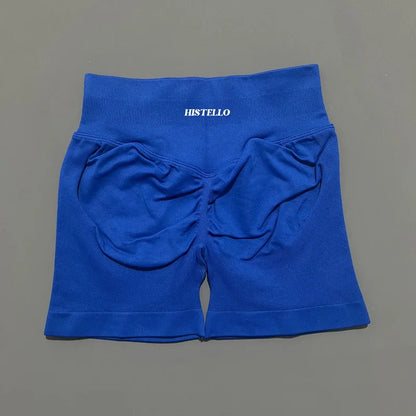Women's Seamless High-Waist Workout Shorts – Yoga & Gym