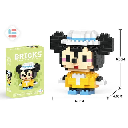 Disney Tsum Tsum Mini Building Blocks – Cartoon Micro Brick Figures