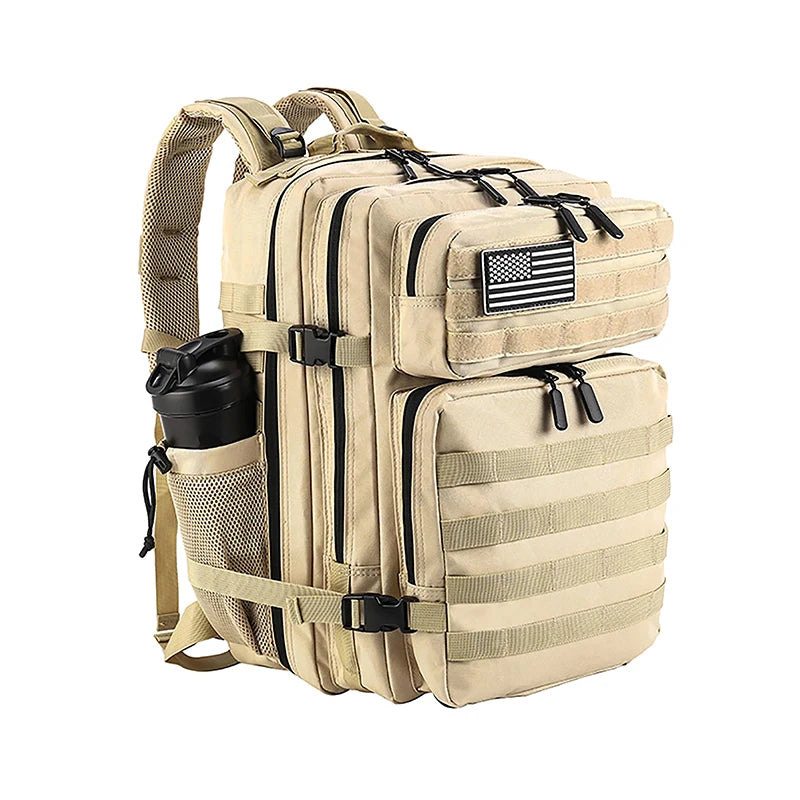 Tactical Backpack – Waterproof MOLLE Military Bag for Men & Women