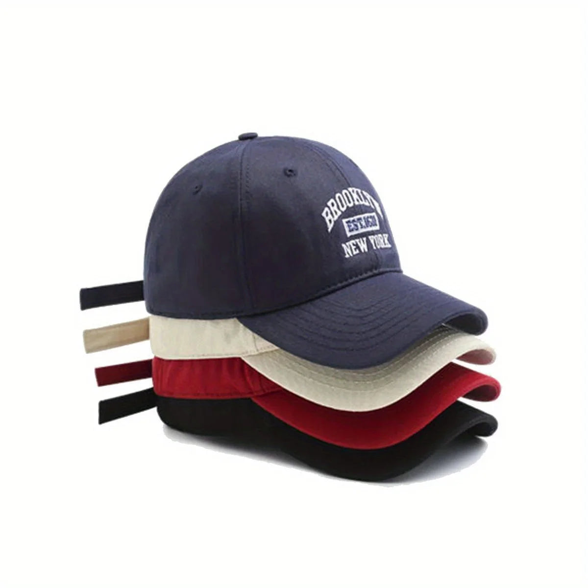 Brooklyn Snapback Baseball Cap – Embroidered Cotton Adjustable Hat