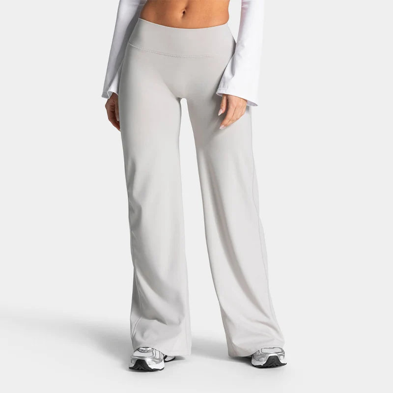 Scrunch Butt Wide Leg Pants - Women's Yoga & Gym Leggings