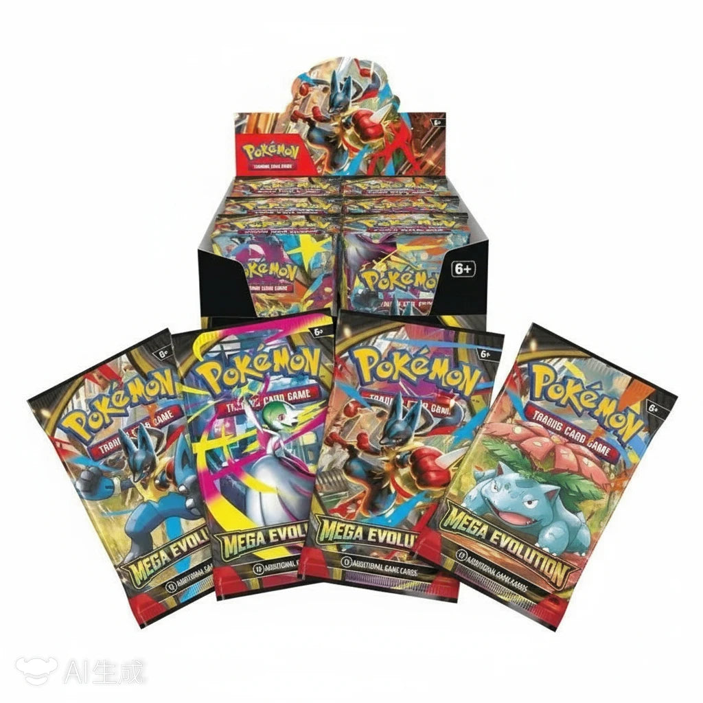 Pokemon TCG Mega Evolution ME01 Booster Packs – Random 40pcs