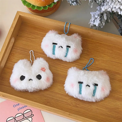 Cute Plush Bear Keychain Pendant – Bag Charm & Backpack Accessory