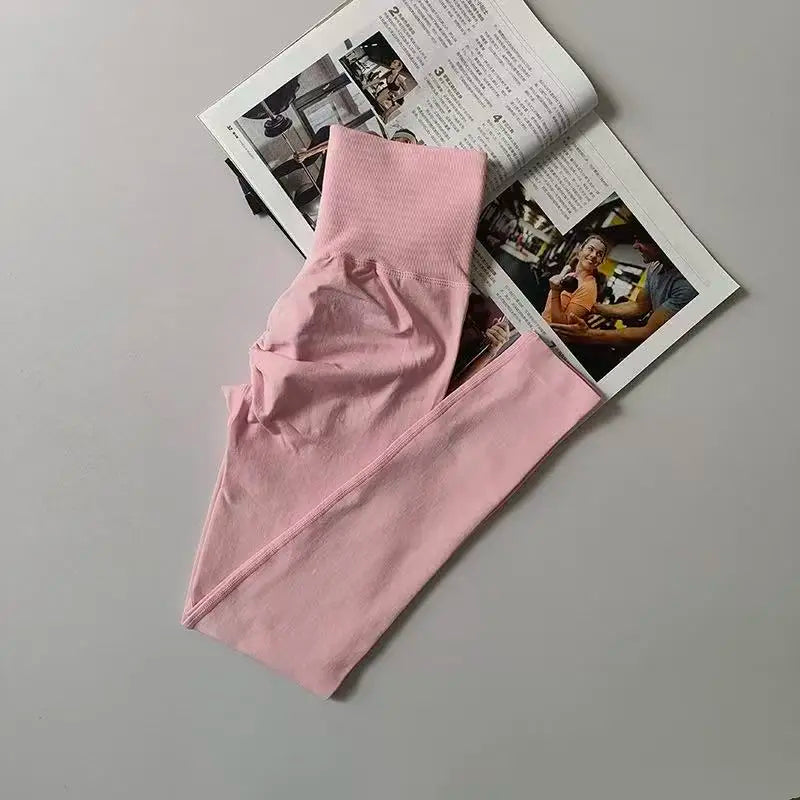 Seamless High-Waist Scrunch Butt Yoga Leggings