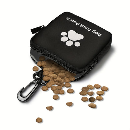 Dog Treat Pouch – Portable Zippered Training Snack Bag